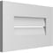Ekena Millwork Vertical Surface Mount PVC Gable Vent: Functional, w/ 3-1/2"W x 1"P Standard Frame, 20"W x 12"H GVPVE20X1201SF - alternate 5